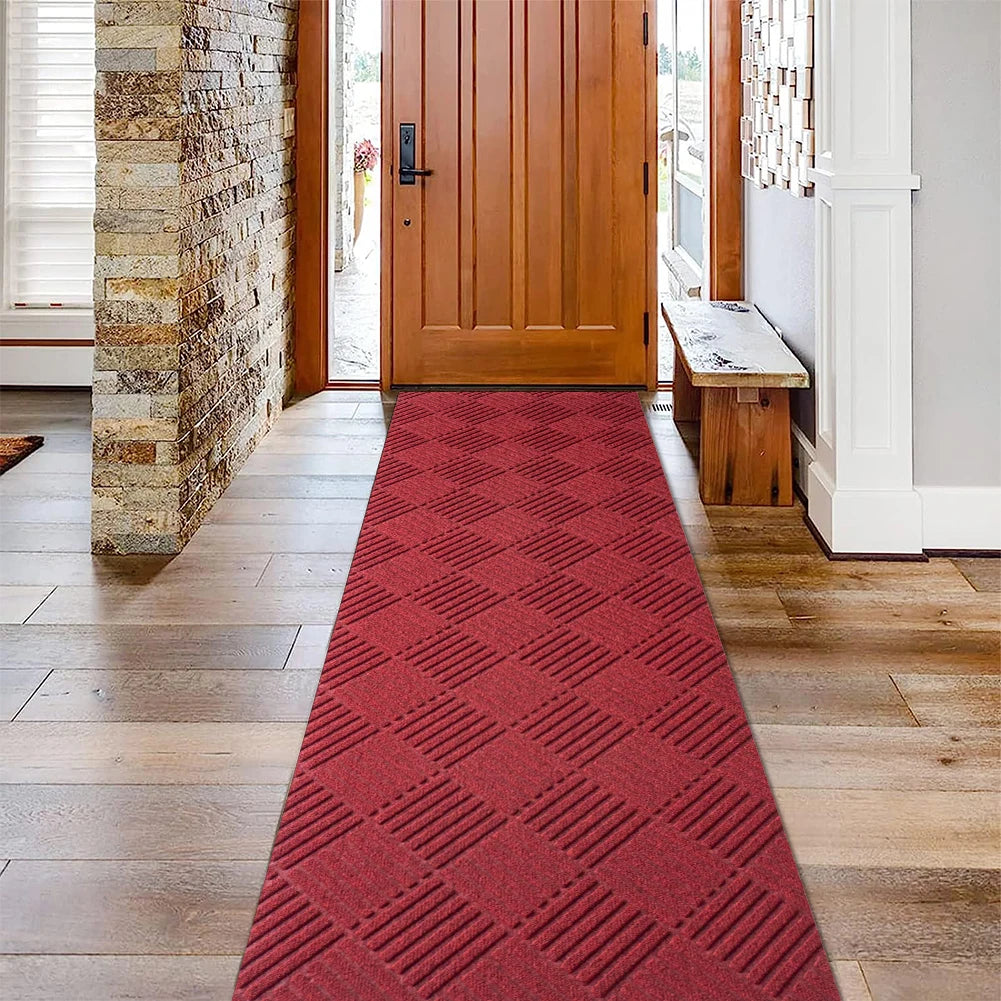 Rug Indoor Outdoor Area Rug, Non-Slip Rubber Backing