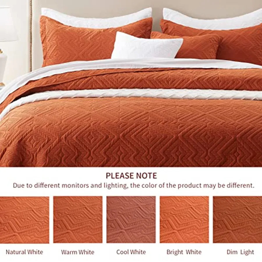 Full/Queen Soft Microfiber Summer Quilt