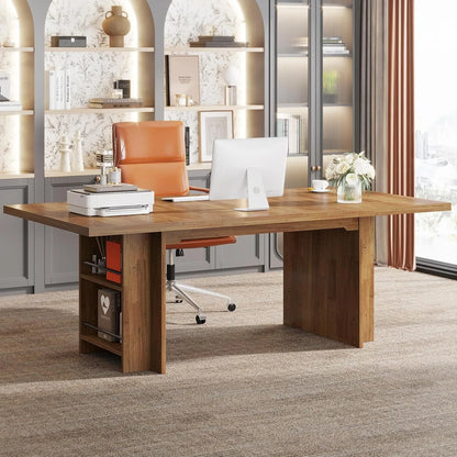 PC, Office, Work, Dining Table with Storage