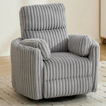Power Swivel Glider Rocking Recliner Nursery Chair