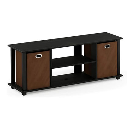 Storage Box, American Coffee, Black and Medium Brown