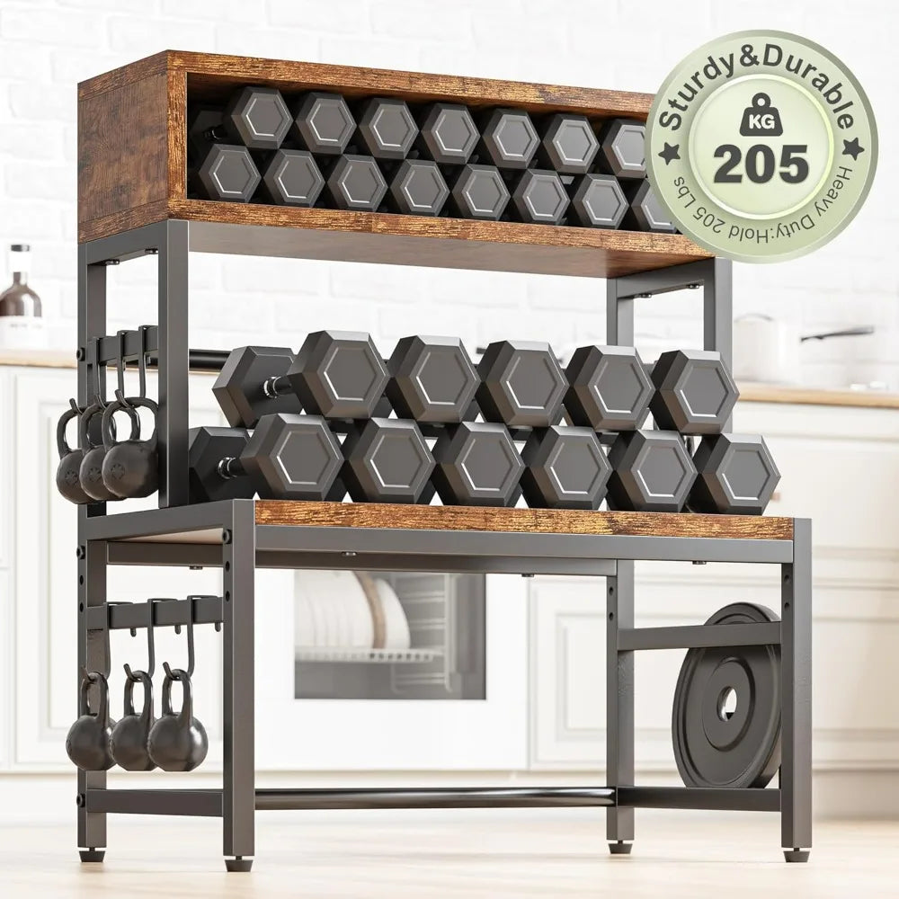 4-Tier Microwave Oven Rack, Shelves Countertop Storage