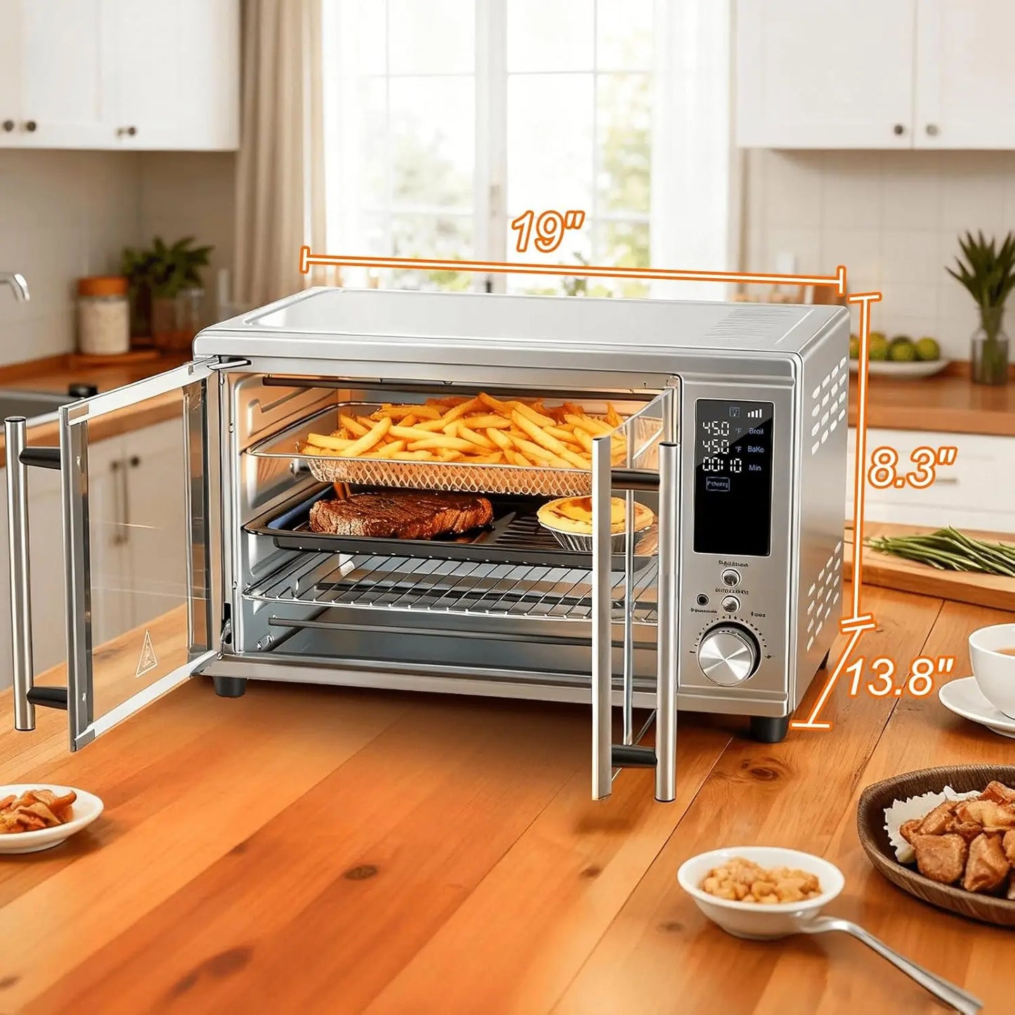 Air Fryer Toaster Oven Combo