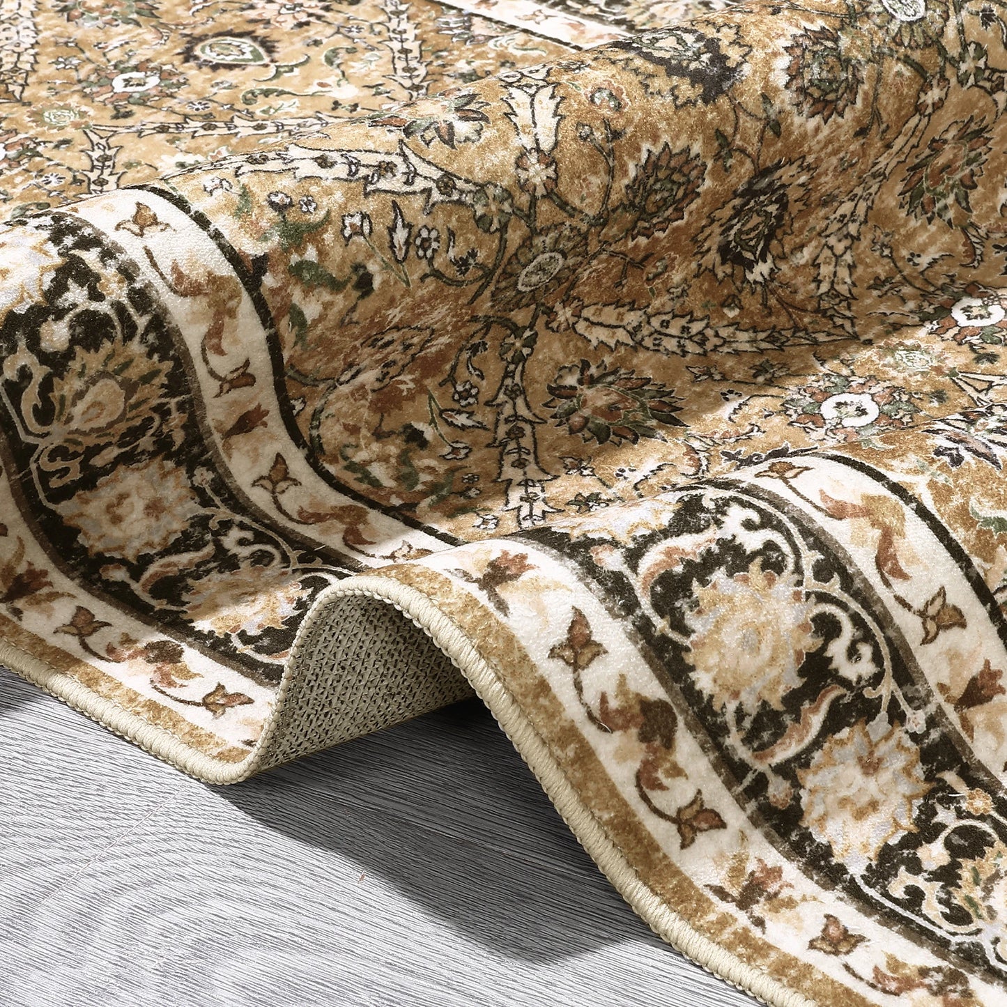 Machine Washable, Non-Slip, Stain & Water-Resistant Rug