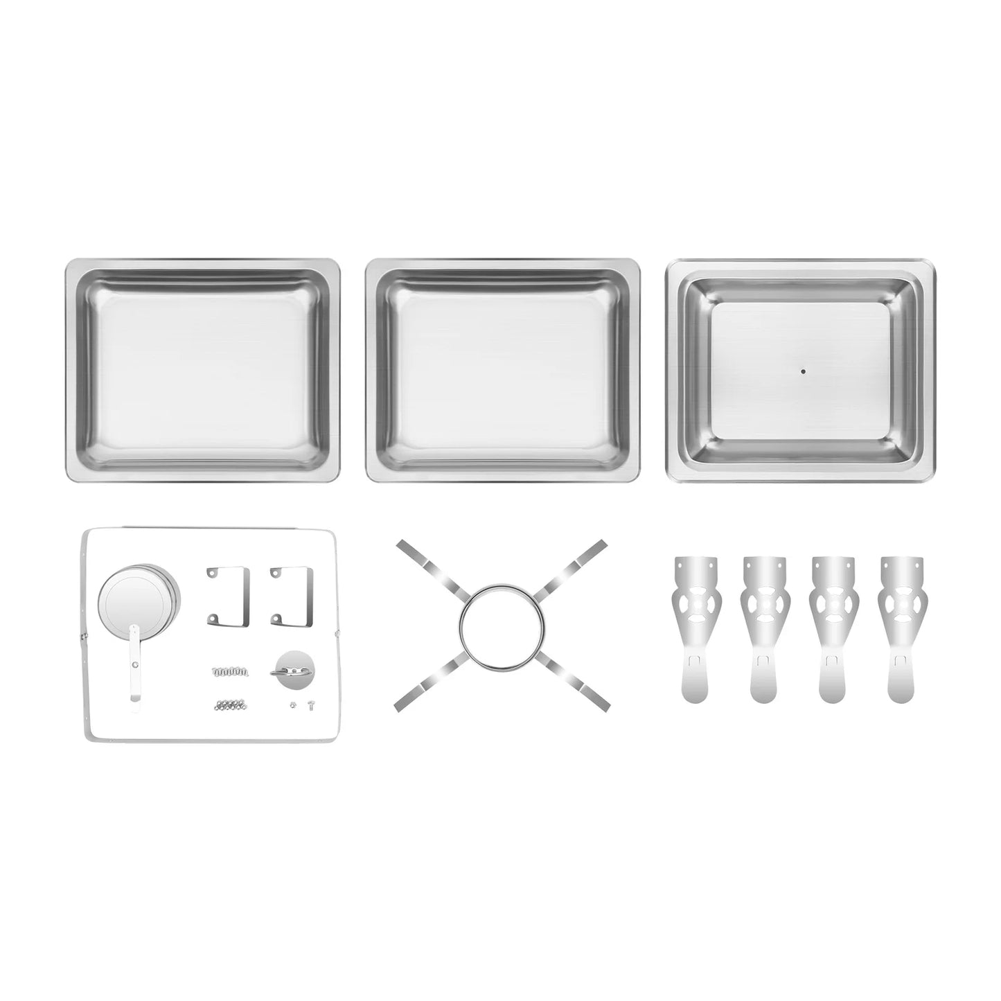 6L Chafing Dish Food Warmer Stainless Steel