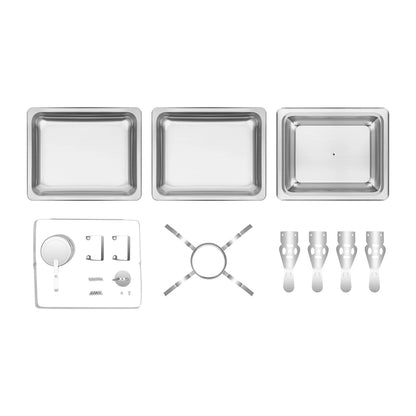 6L Chafing Dish Food Warmer Stainless Steel