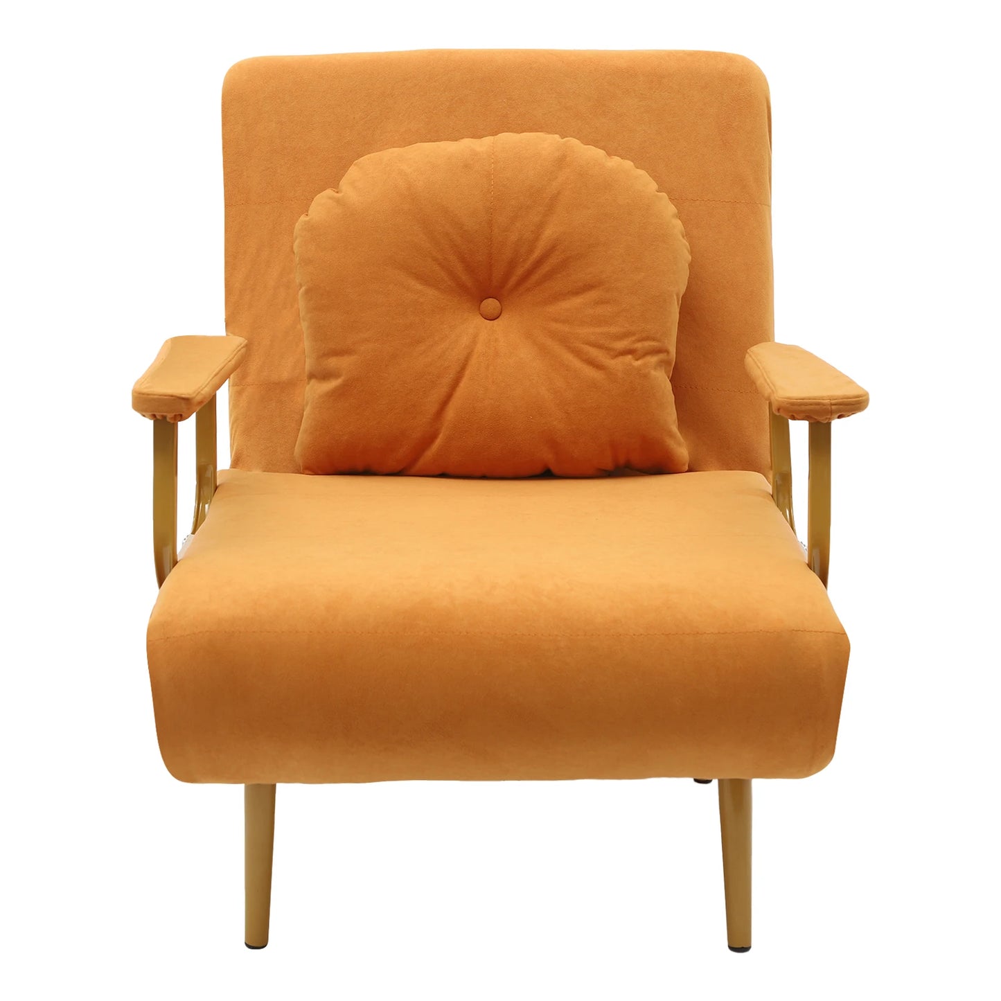 Off-White/Grey/Green Sofa Bed Adjustable Backrest