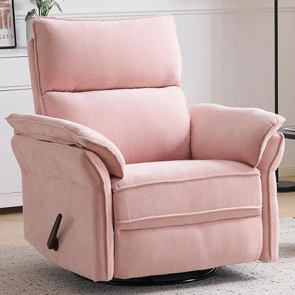 Oversized Chair, 360° Swivel Rocker Recliner