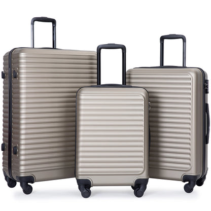 Hardside Luggage Set , TSA Lock Spinner Wheels