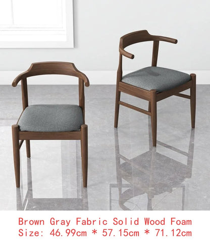 Walnut Oval Dining Table with 4 Chairs Set