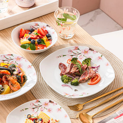 24/48 PCS Porcelain Ceramic Tableware Set