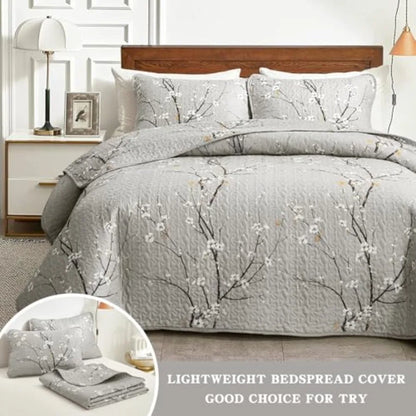 3 Piece Reversible Quilt Set