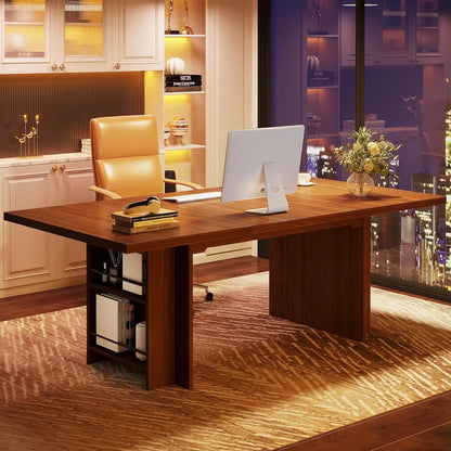 PC, Office, Work, Dining Table with Storage