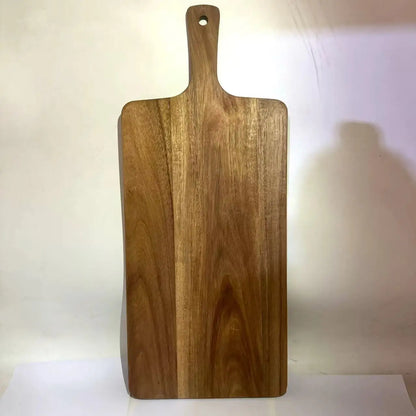 Large round Waterproof  Wood Dining Plate Tray