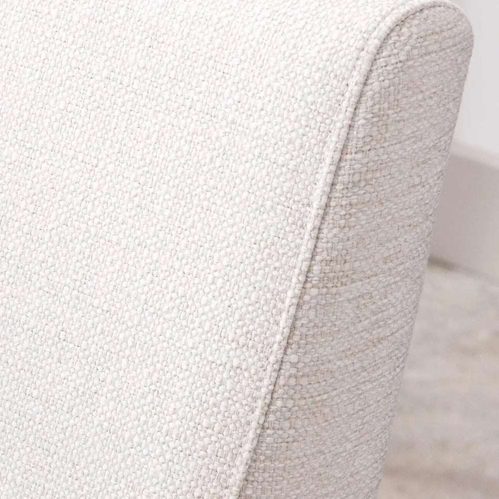Linen Upholstered Armchair