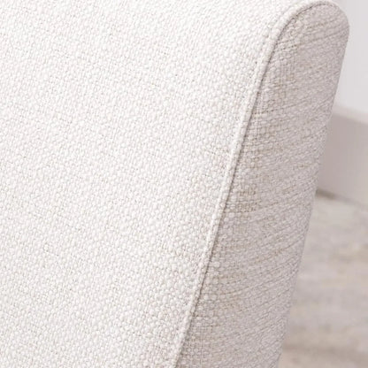 Linen Upholstered Armchair