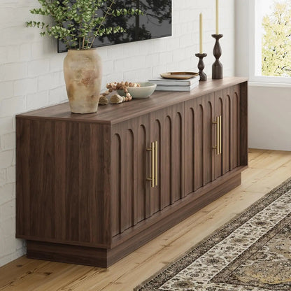 75 Inch Mid Century Modern TV Stand
