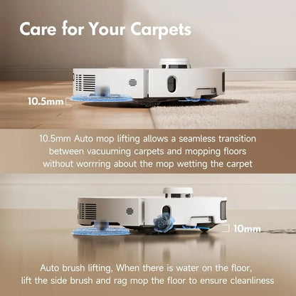 P10 Pro Ultra Robot Vacuum And Mop 13,000Pa Suction,