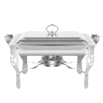 6L Chafing Dish Food Warmer Stainless Steel
