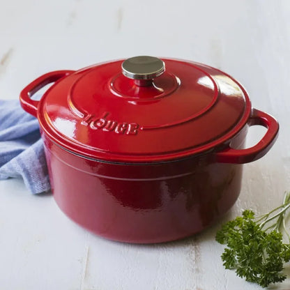 Cast Iron 5.5qt Enameled Dutch Oven  non stick