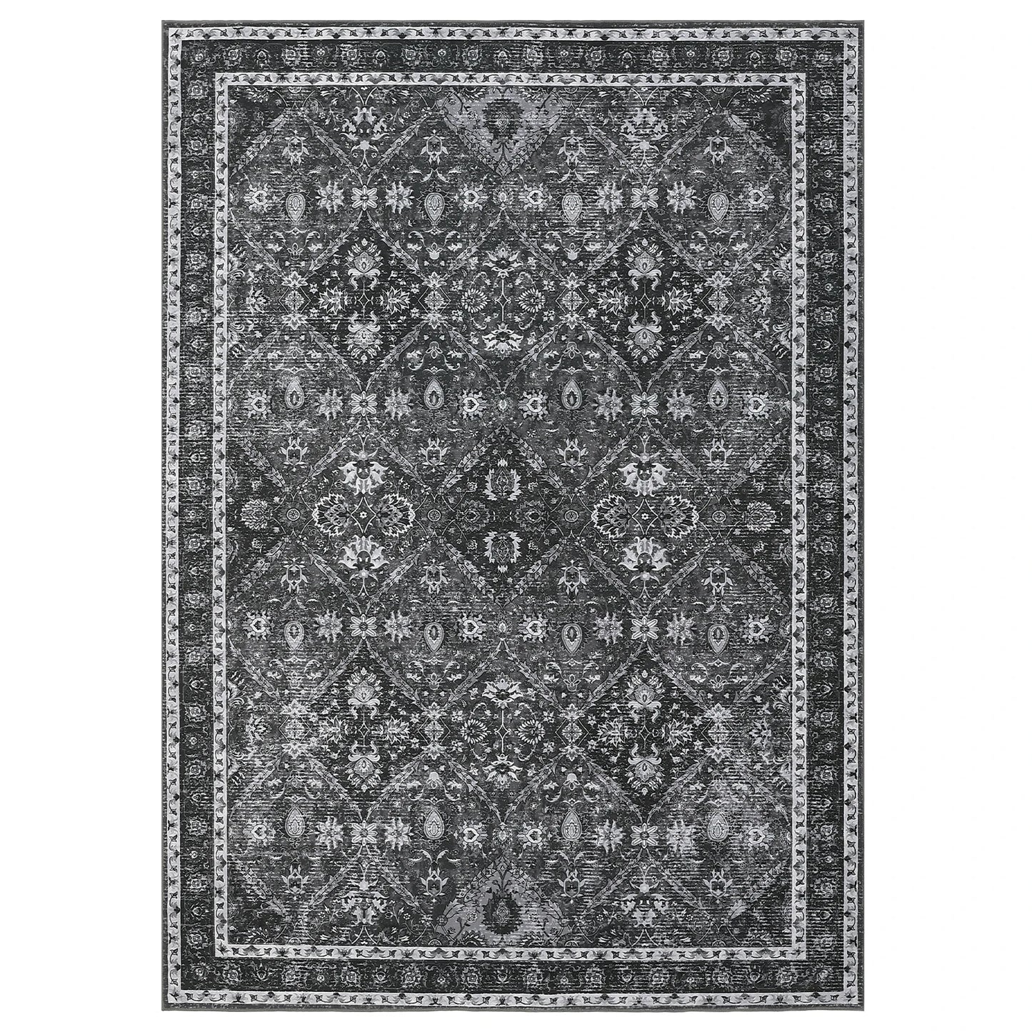 Machine Washable, Non-Slip, Stain & Water-Resistant Rug