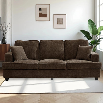 89 inch Cloud Couch Sofa in Chenile