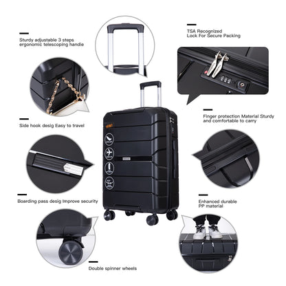 Hardshell Suitcase Spinner Wheels Set