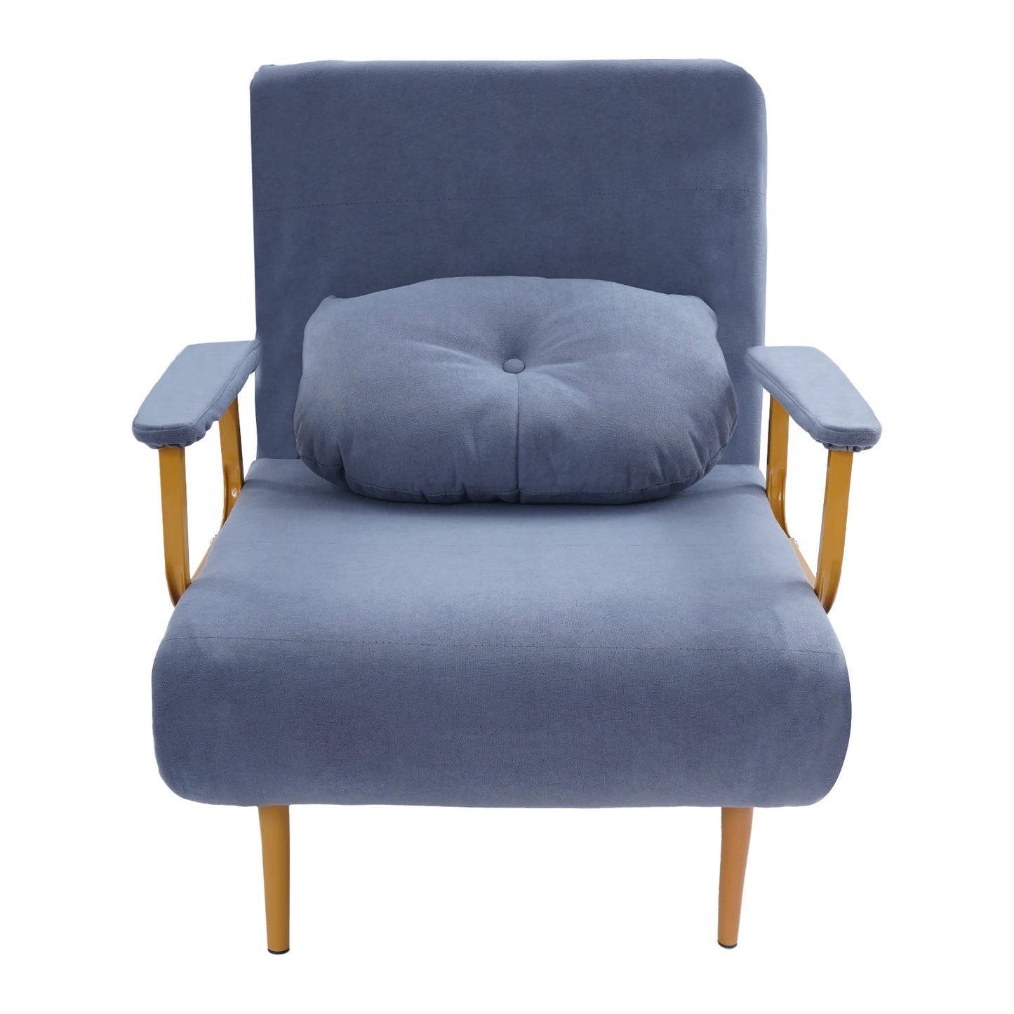 Off-White/Grey/Green Sofa Bed Adjustable Backrest