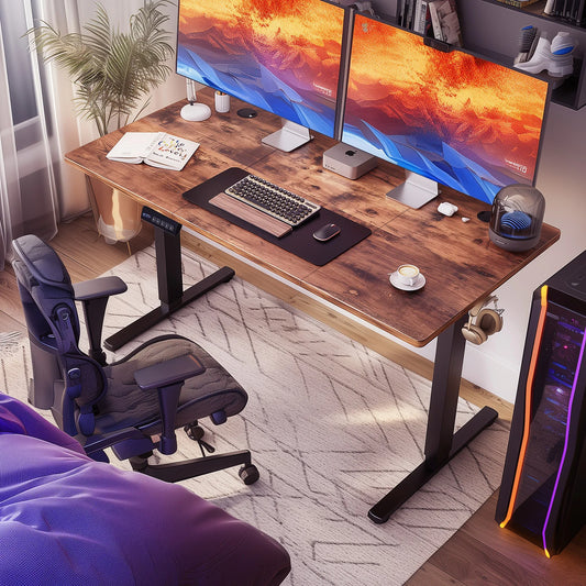 Electric Standing Adjustable Desk Ergonomic Desk