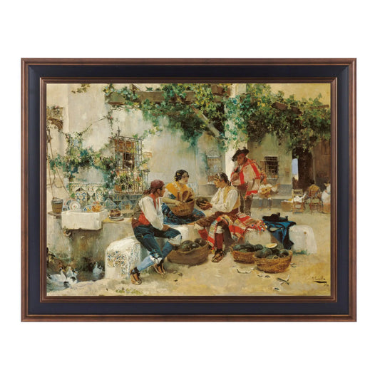 Joaquín Sorolla Framed Canvas Wall Art