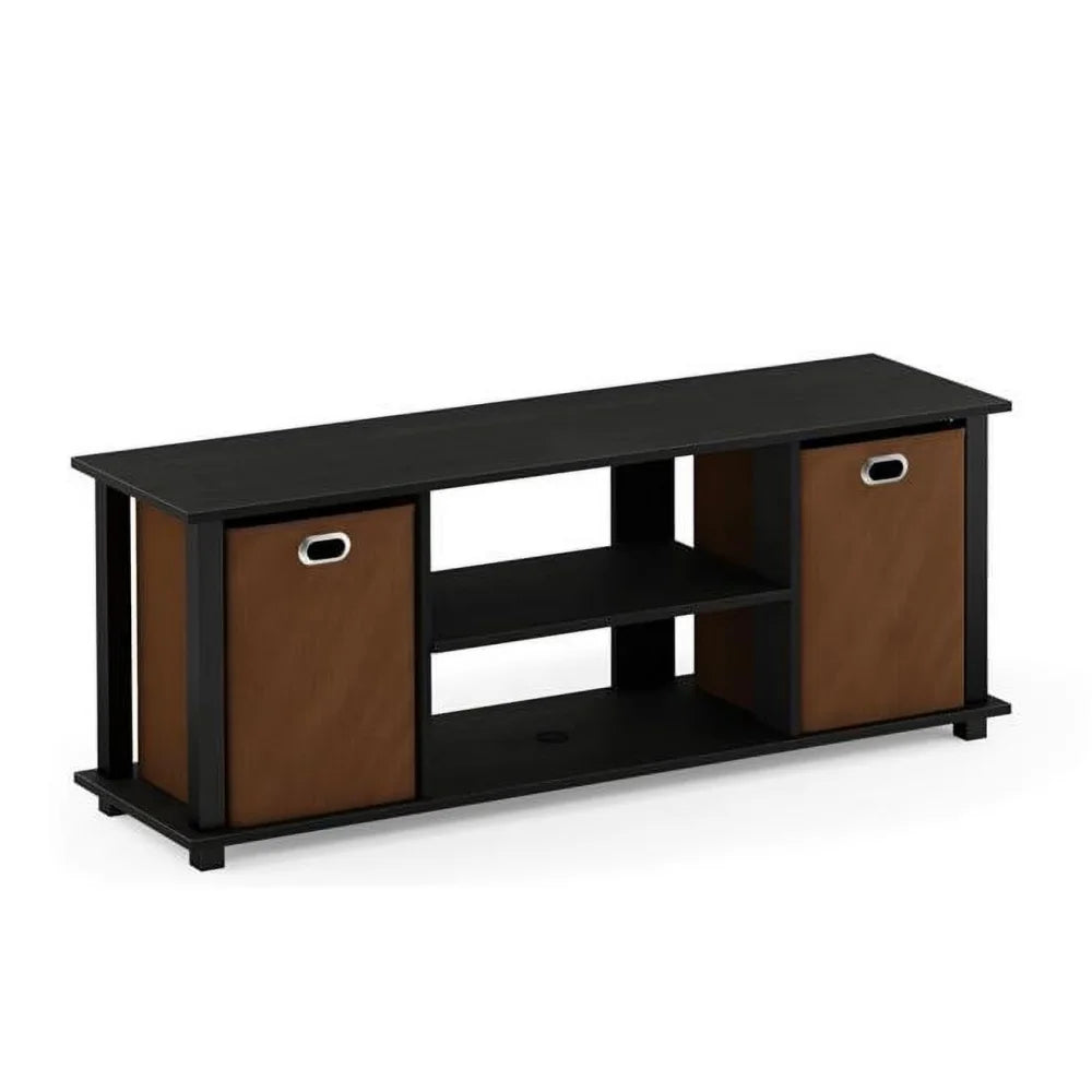 Storage Box, American Coffee, Black and Medium Brown