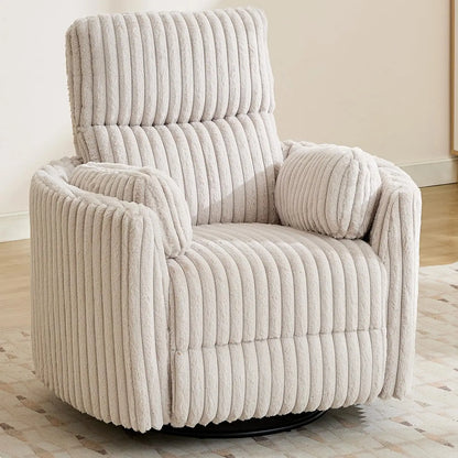 Power Swivel Glider Rocking Recliner Nursery Chair