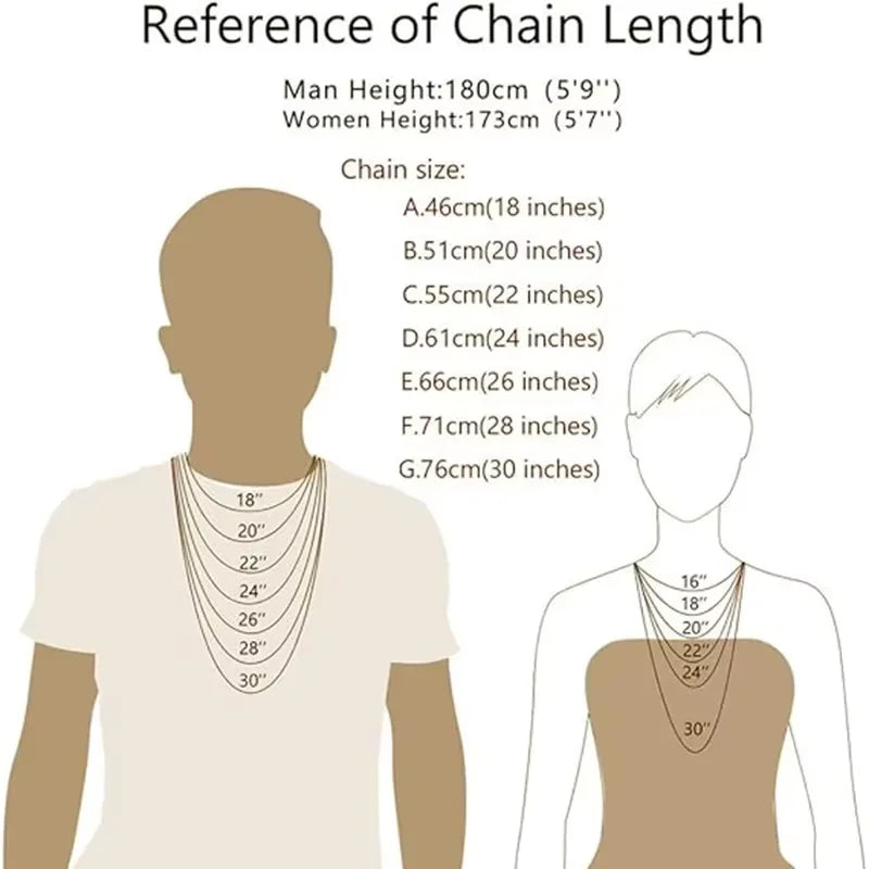 GIA certified 3-6.5 mm moissanite necklace