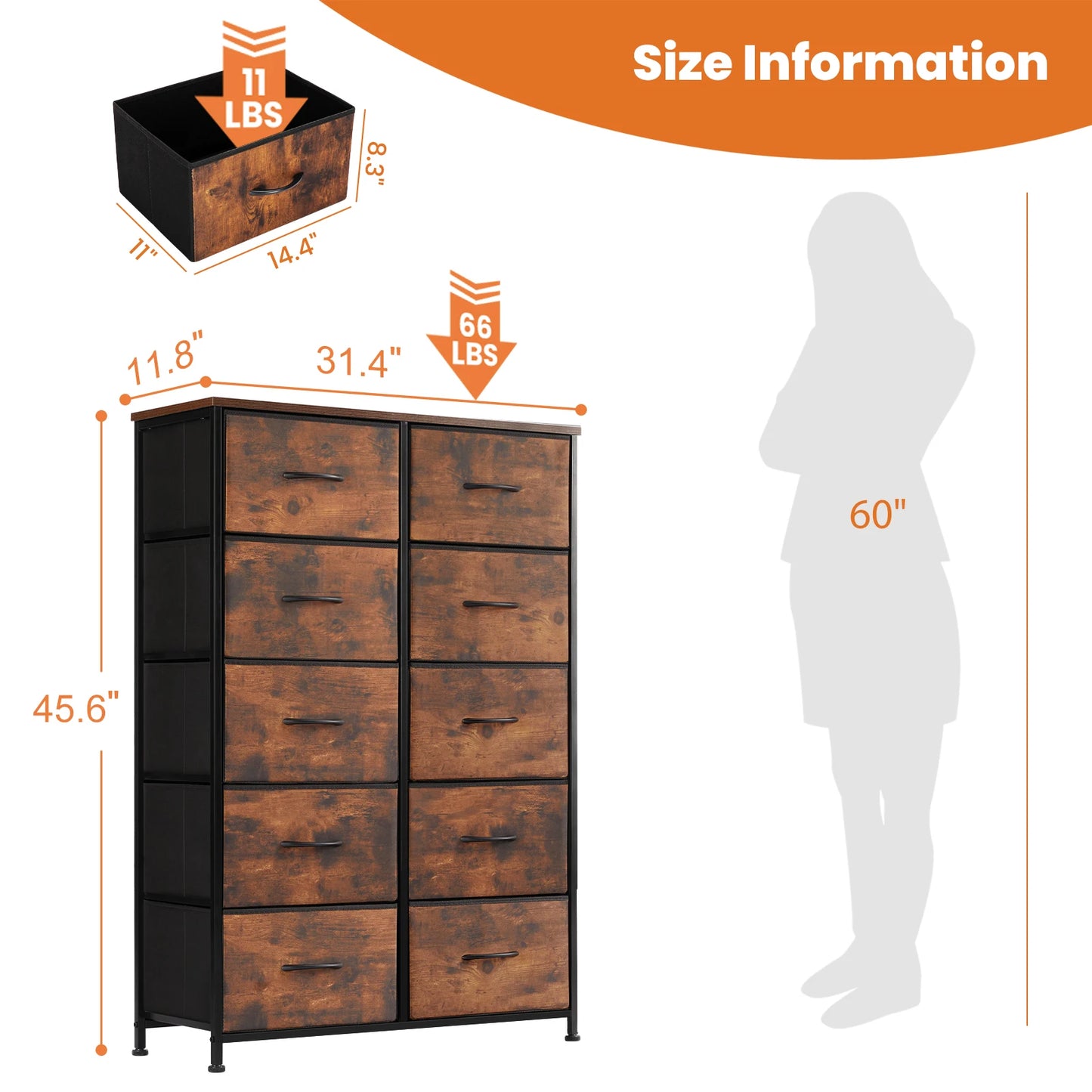 Wardrobe Steel Frame Closet/Cabinet