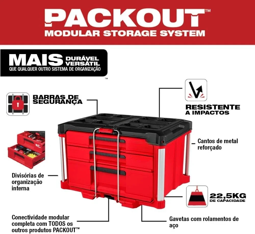 3 Drawer Multi-Deep Toolbox