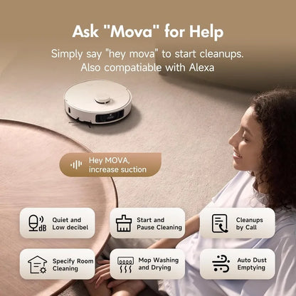 P10 Pro Ultra Robot Vacuum And Mop 13,000Pa Suction,