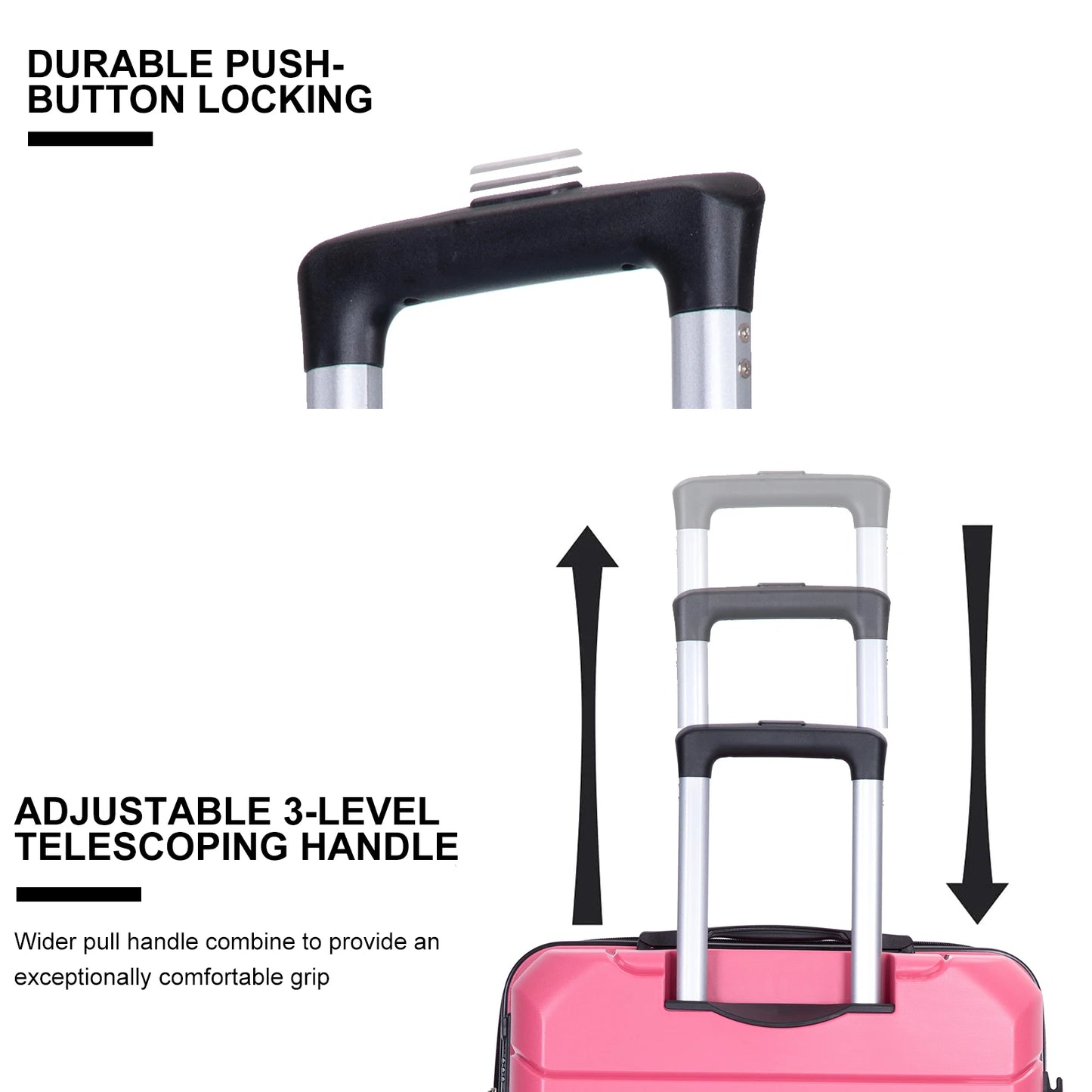 Hardshell Suitcase Spinner Wheels Set