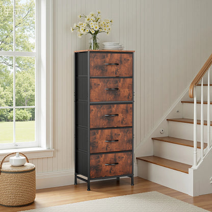 48IN Dresser/Nightstand Wardrobe Steel Frame Closet