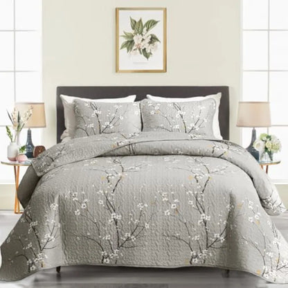 3 Piece Reversible Quilt Set