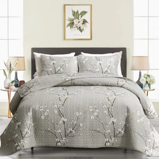 3 Piece Reversible Quilt Set