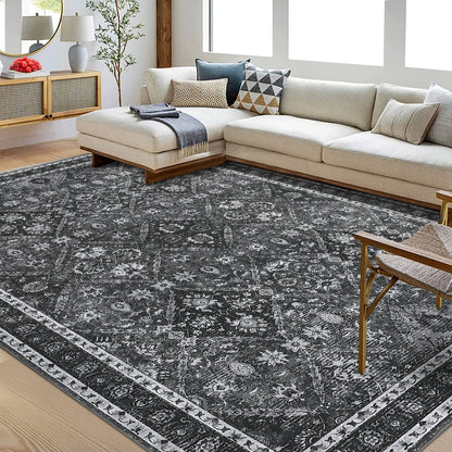Machine Washable, Non-Slip, Stain & Water-Resistant Rug