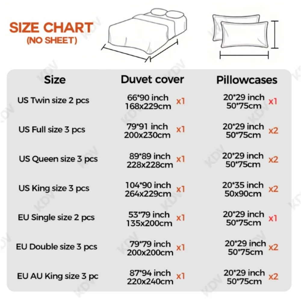 3D Rose Floral Tufted Duvet Set