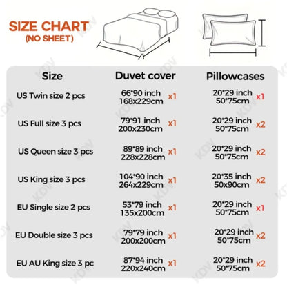 3D Rose Floral Tufted Duvet Set